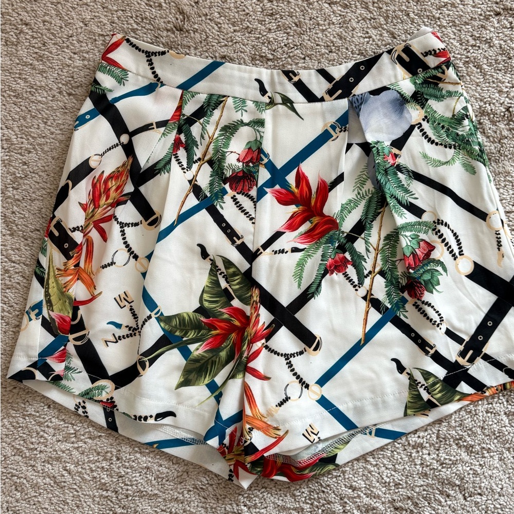 Floral Print Women's Shorts